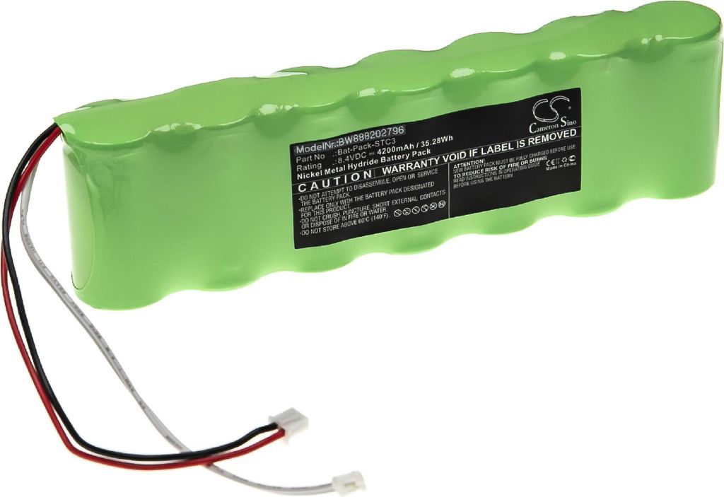 vhbw Akku kompatibel mit Rover HD Compact, HD Cable, HD Flash, HD DVB-C2, HD ISDBT, HD ATSC USA, Foa, HD Light Messgerät (4200 mAh, 8,4 V, NiMH)