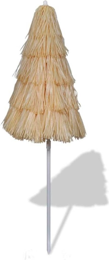 vidaXL Parasol plażowy w stylu hawajskim, uchylny Zdjęcie produktu 