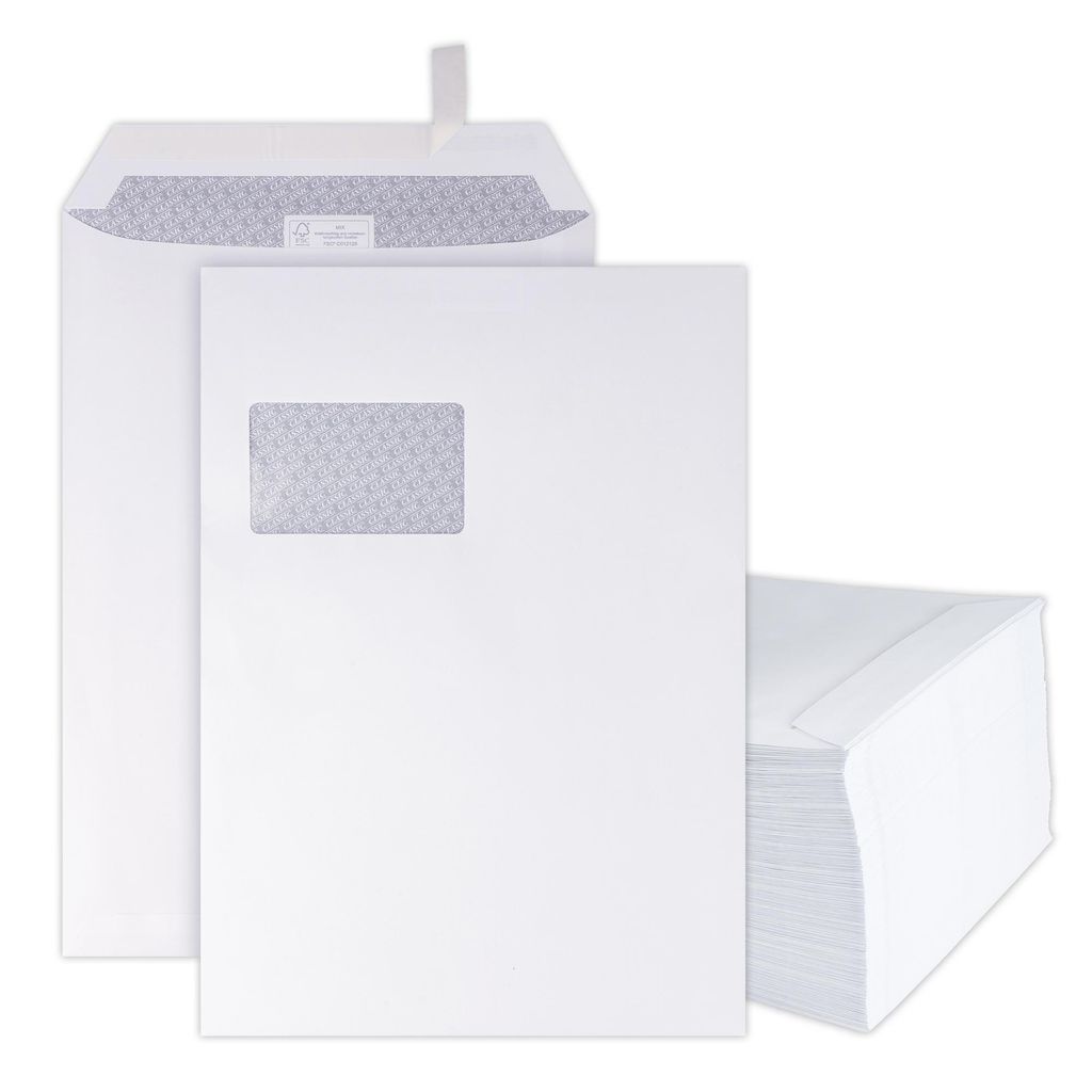 100 pièces Enveloppes - Enveloppe d'expédition C4 avec Image du produit 