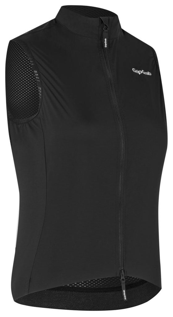 Gripgrab W’s Pacr winddichte, leichte Weste, schwarz – M