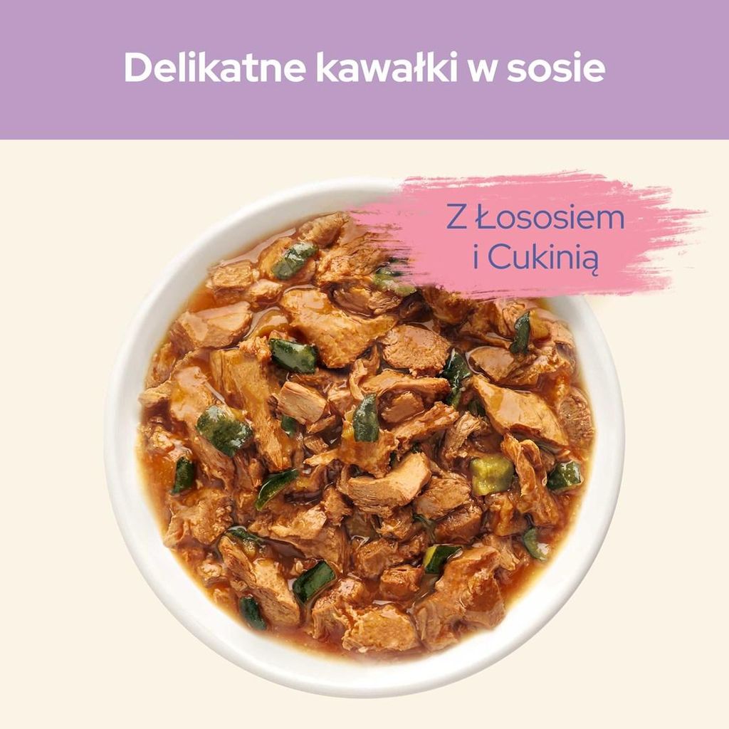 Purina Cat Chow Sensitive Gig mit Lachs und Zucchini in Produktbild 