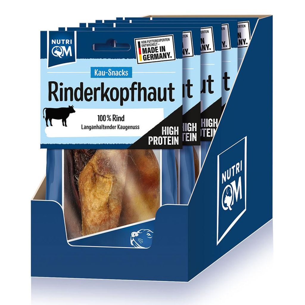 NutriQM Naturals Rinderkopfhaut 5 x 70g