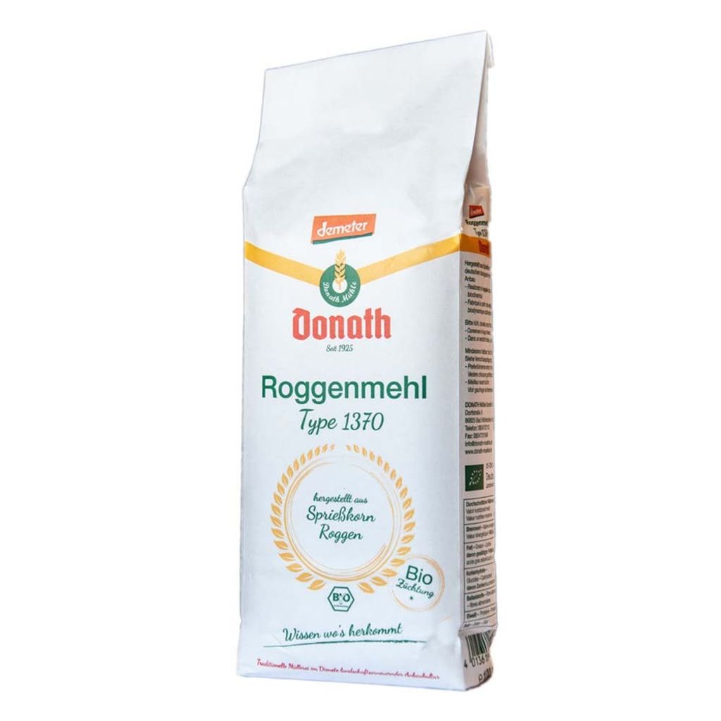 Farine de seigle type 1370 demeter 1kg Image du produit 