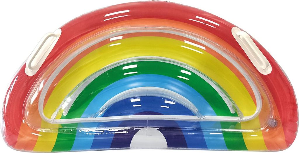Surfer 80x40cm Rainbow mit 2 Griffen Spielring Produktbild 