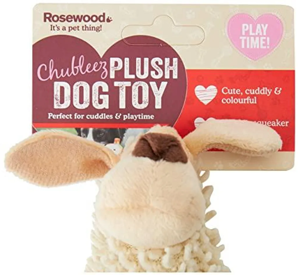 Peluche pour chien Rosewood Cudleez Noodle Buddy - Jouet doux et long