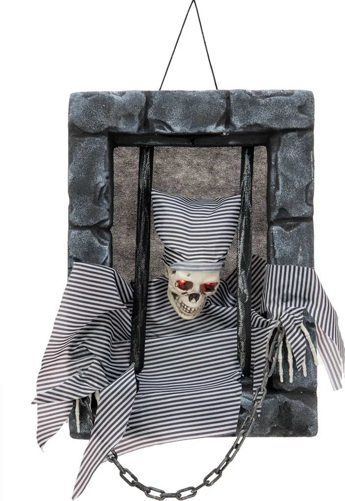 EUROPALMS Figurine Knasti 46cm - Décoration Halloween de Prisonnier