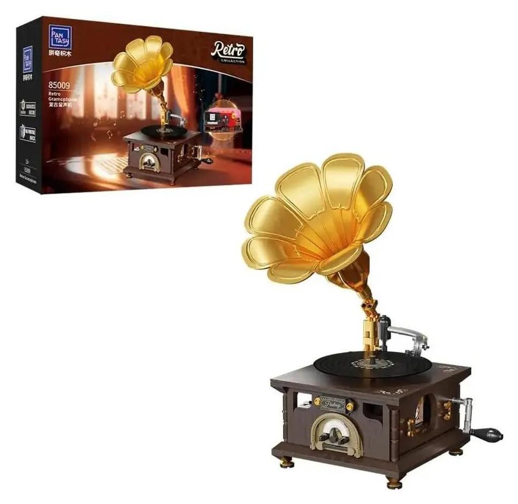 Kit de construction Original-Retro Series Retro Gramophone Image du produit 