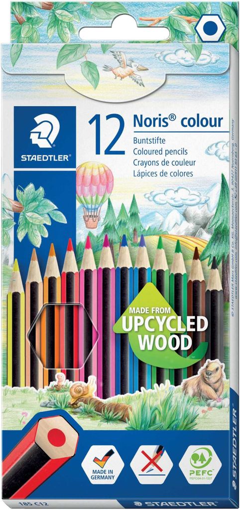 Buntstifte Staedtler, Noris Colour, 12er Kartonetui Produktbild 