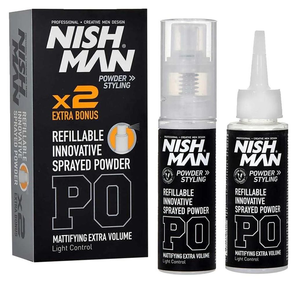 Nishman - P0 Spray Styling Powder - polvo para el cabello w Imagen del producto 