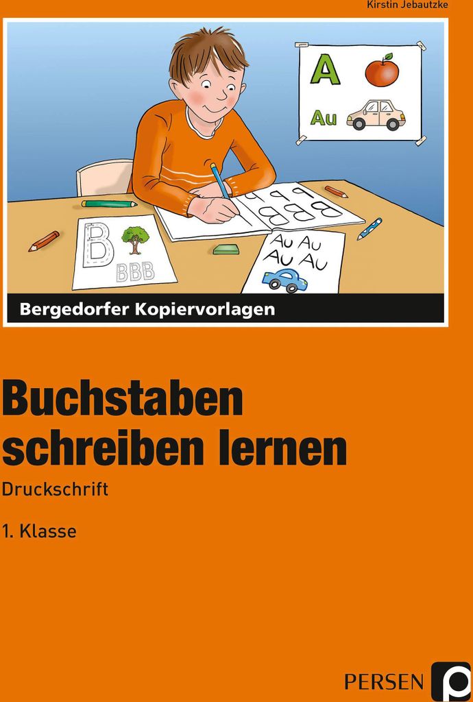 Buchstaben schreiben lernen - Druckschrift