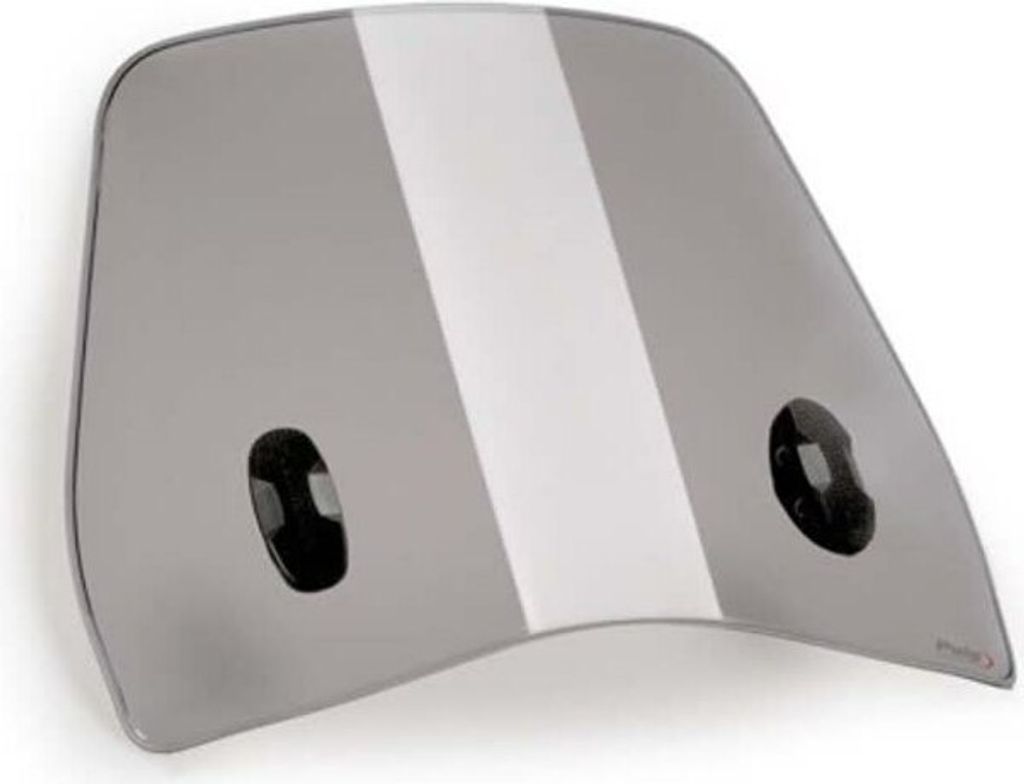 Cupolino PUIG trafic fumè chiaro 310x370mm per Honda Immagine del prodotto 