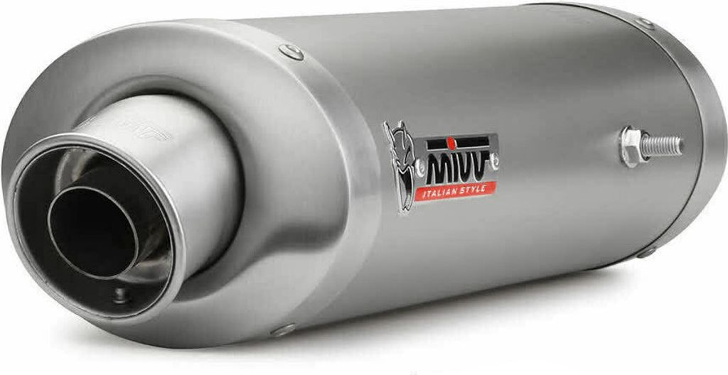 MIVV Slip-on d'échappement ovale en acier inoxydable Image du produit 