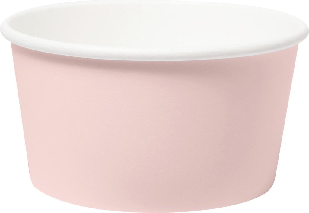 Duni Pappschale pink Ø 11 x 6 cm 420 ml - 10 Stück Produktbild 