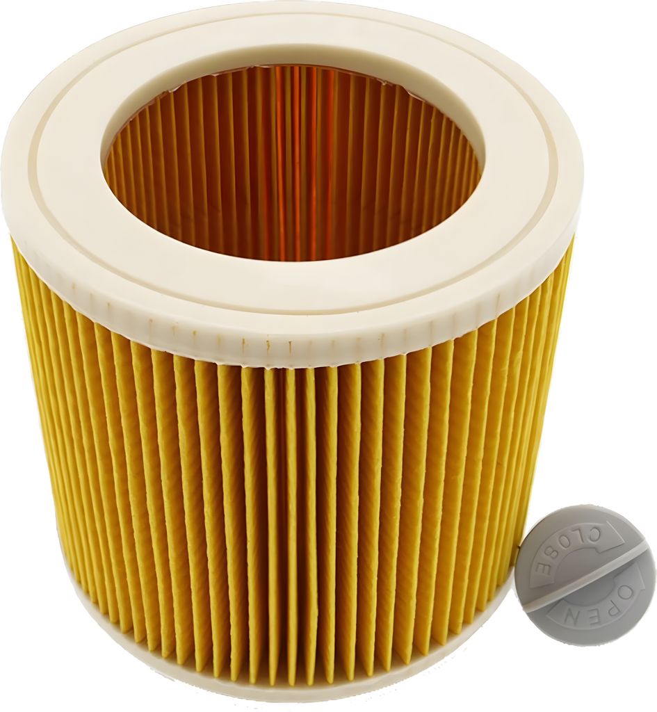 Patronenfilter geeignet für Kärcher WD1, WD2, WD3 und A-Serien-Luftauslass-Filterkartuschen-Wasserstaubsauger.
