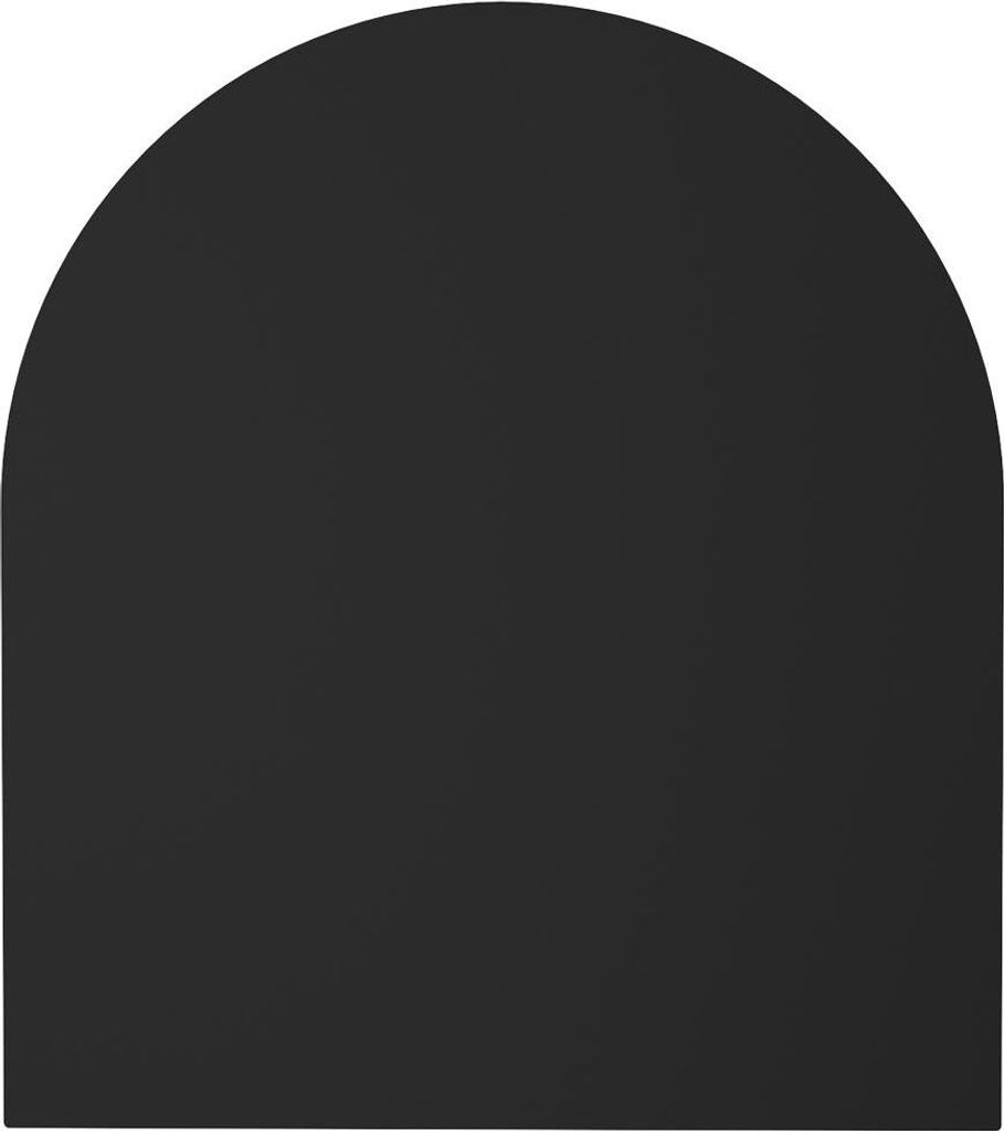 Stahlsockel für freistehenden Ofen MODELL 5 80x90 cm schwarz