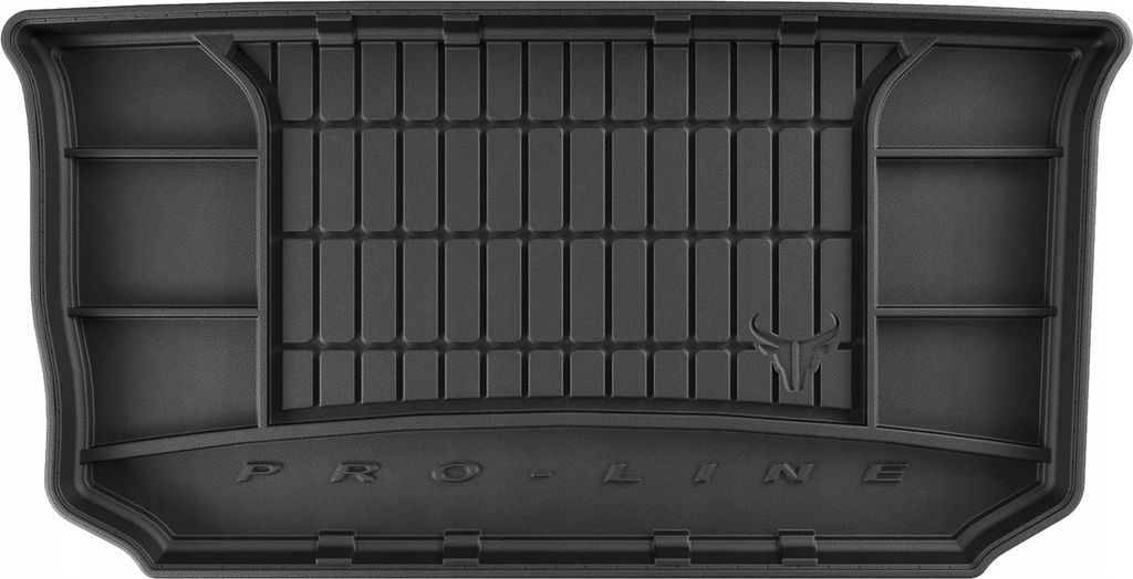 Kofferraummatteneinsatz aus Gummi für Smart Forfour 2 2014-2020 TM