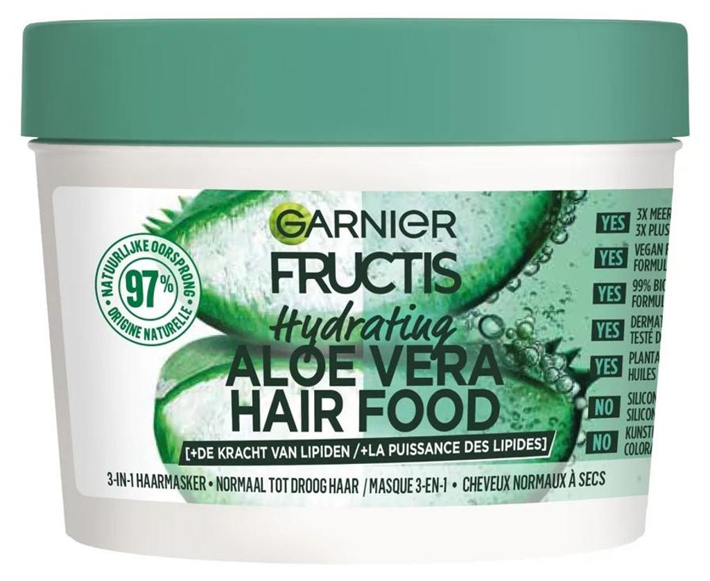 Fructis Hair Food 400 ml Masker Aloe Vera