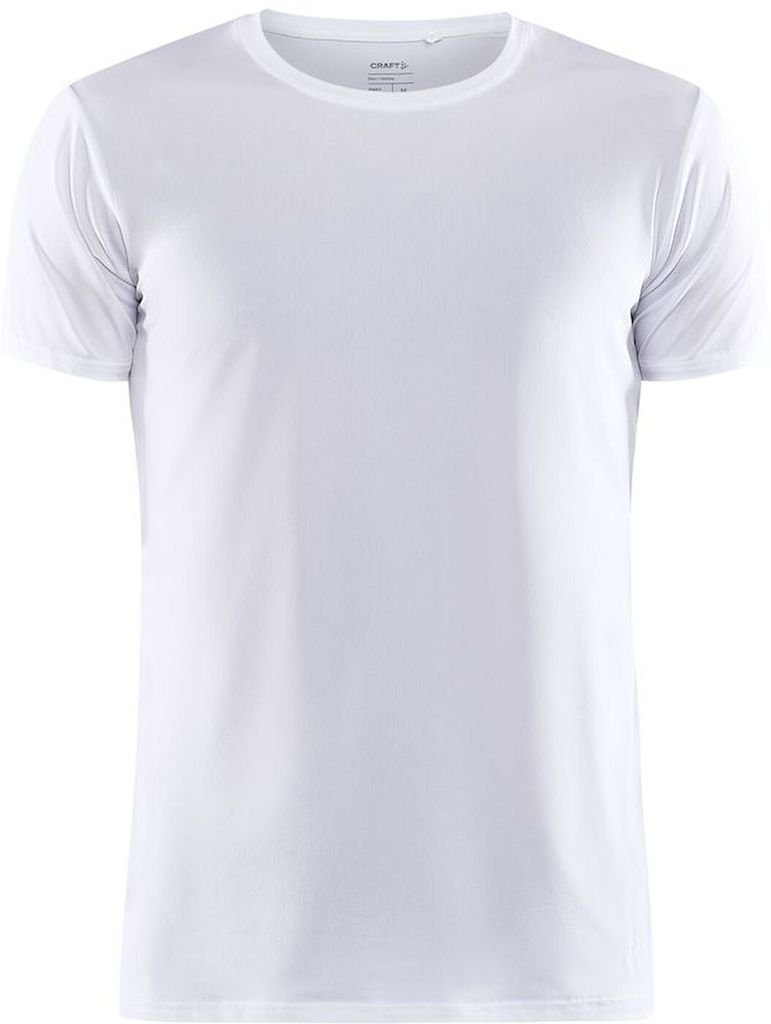 Craft Herren Sportunterwäsche Funktionsunterhemd T-Shirt Essential Core Dry Tee, Farbe:Weiß, Größe:2XL, Artikel:-900000 white