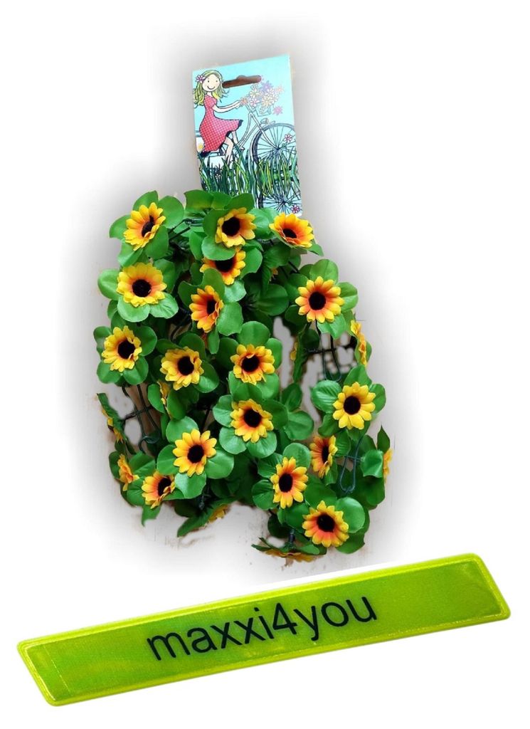 Cyklistická girlanda Kvetinová girlanda 120 cm Slnečnica v Obrázok produktu 