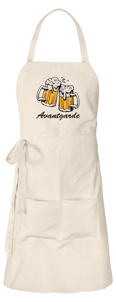 Huuraa Schürze Avantgarde Schützenfest Natur mit Taschen Baumwolle Kochschürze Geschenkidee