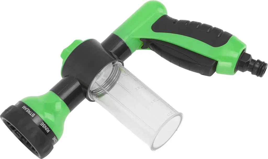 Pistola Lavaggio Cani Alta Pressione - Ugello 8-in-1 con Mix Sapone