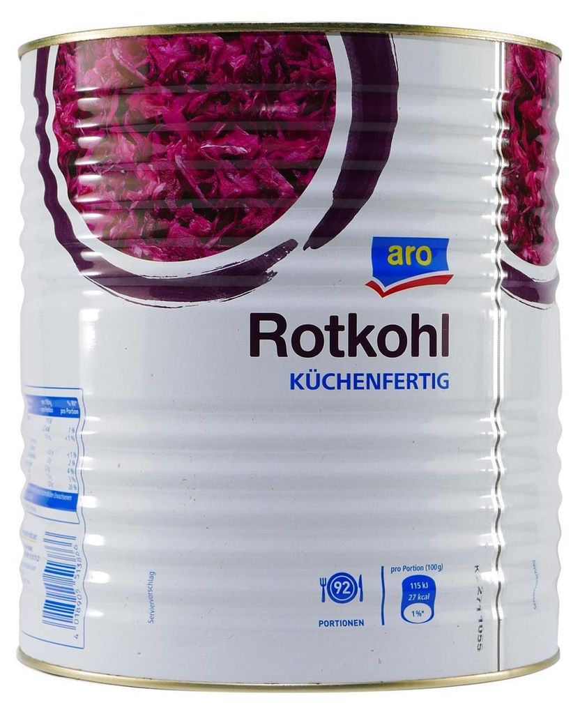 aro Rotkohl -küchenfertig- 9,7KG Produktbild 