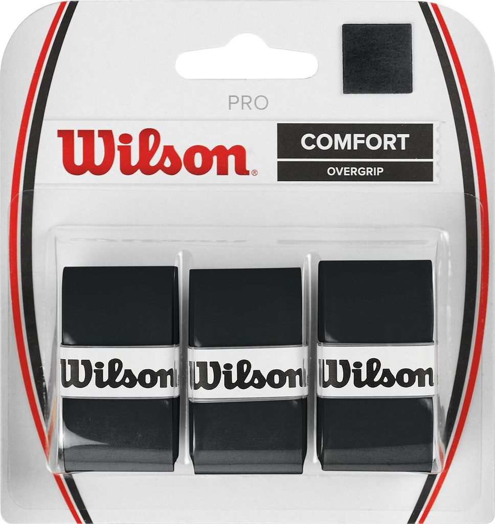 Wilson Pro Comfort Overgrip 3 szt WRZ4014BK
