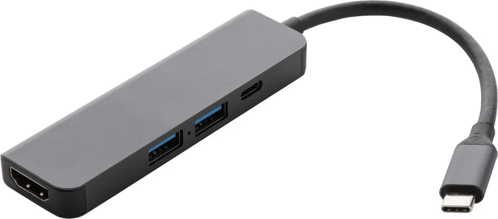 XD1044 XD Xclusive: Hub Adattatore HDMI Grigio per Smart Working