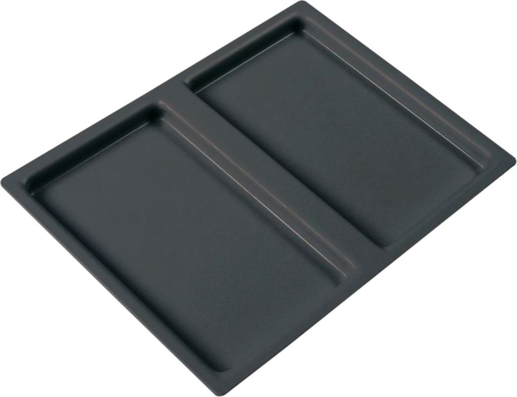 NINKA Einzeldeckel 6 Liter Kunststoff Dunkelgrau