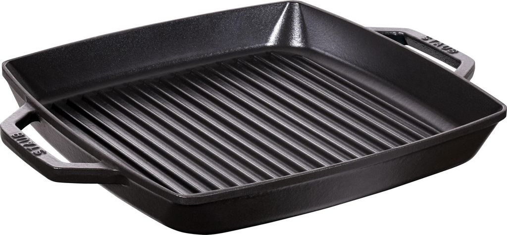 Staub 40511-783-0 Grillpfanne 33cm recht, schwarz (1 Stück)