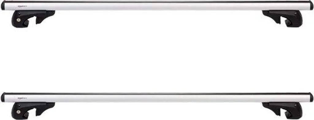 Barres de toit 132 cm montage facile en acier-aluminium haute résistance