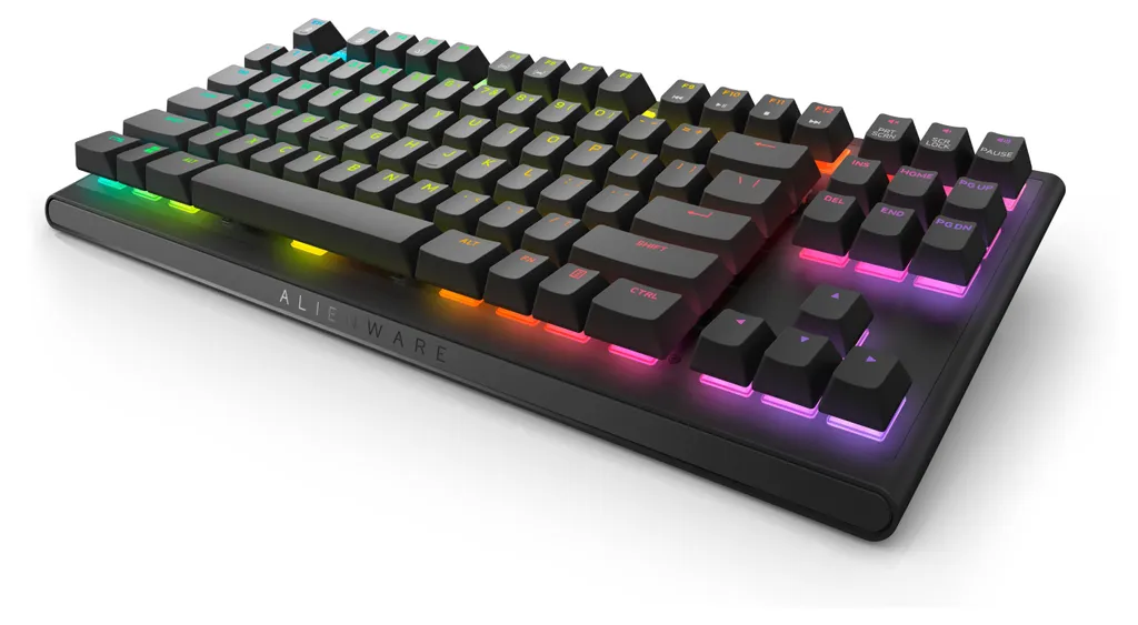 Clavier Mécanique Alienware AW420K RVB Format Compact sans Fil Noir - 2
