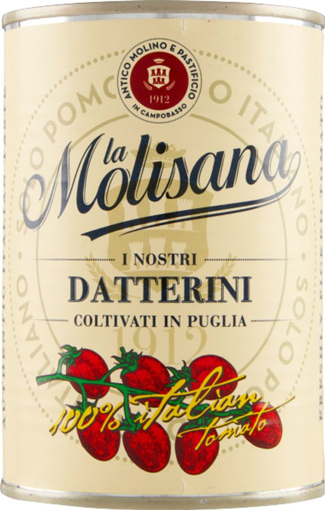 Małe pomidory Datterini Puglia 400g - La Molisana Zdjęcie produktu 