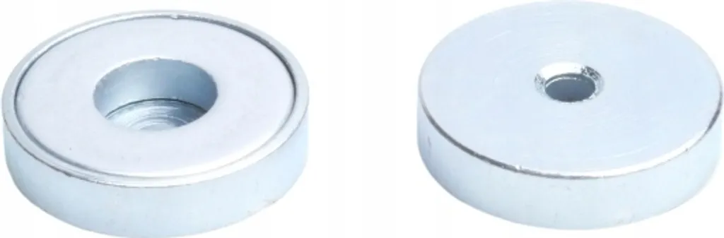 20 Aimants Néodyme 20x4,5mm pour Vis Cylindrique - Support Ultra Puissant