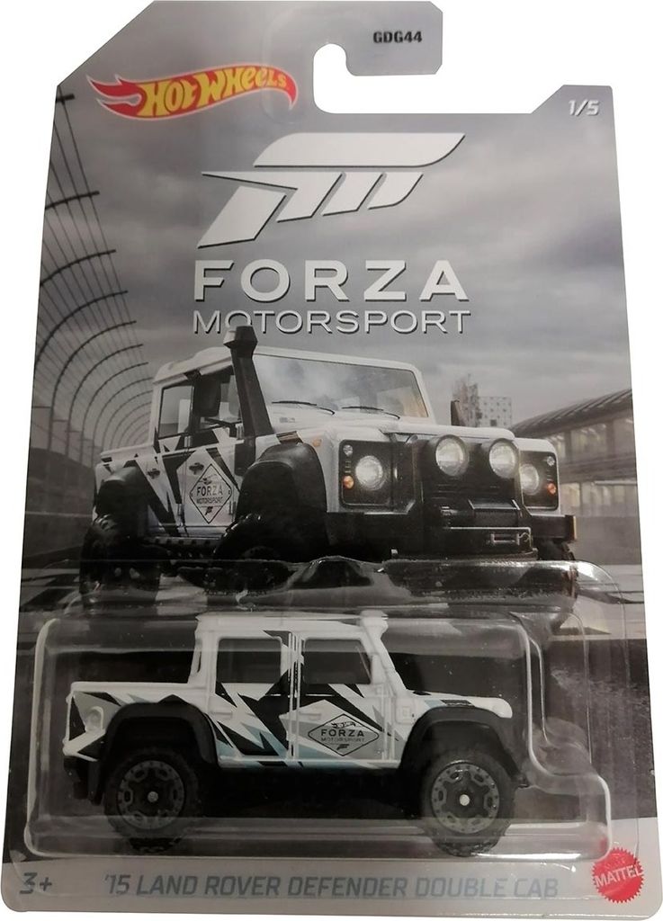 Angličák Hot Wheels Land Rover Defender Double Cab 110 - Obrázek produktu 
