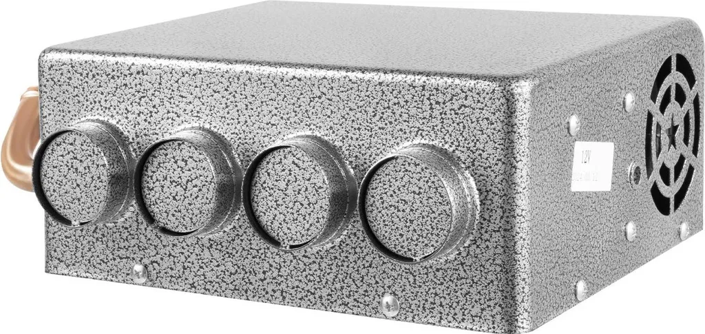 Chauffage de voiture 12V anti-buée sous tableau de bord à double ventilateur