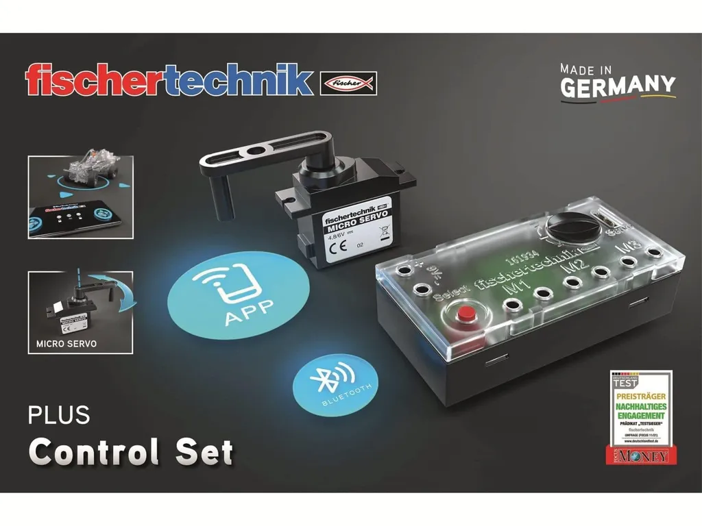 Fischertechnik Plus Control Set 563931 Kit de Commande Bluetooth dès 7 Ans