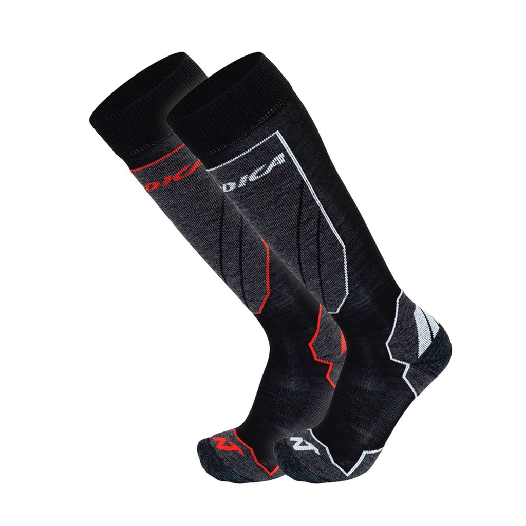 NORDICA Merino Skisocken 2er-Pack Schwarz 36-38