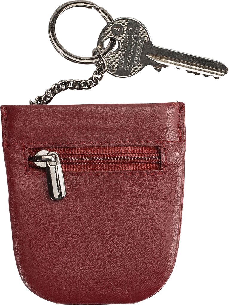 Josephine Osthoff Schlüsseltasche kleine Schlüsselglocke echt Leder Damen gross Schlüsseletui Herren Schlüsselmappe (971)
