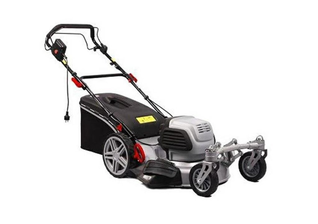 Kosiarka elektryczna 1800w silnik indukcyjny koła skrętne