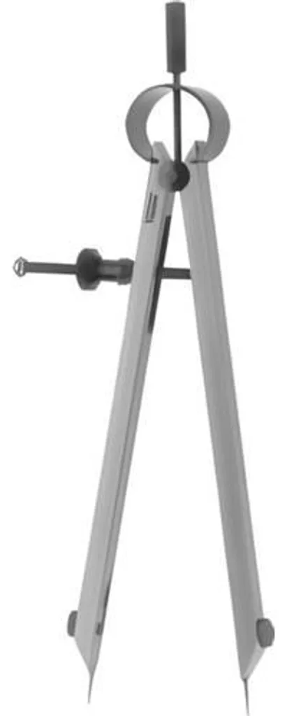 Pennino a Compasso DIN 6486 100mm | Punta Sostituibile Professionale