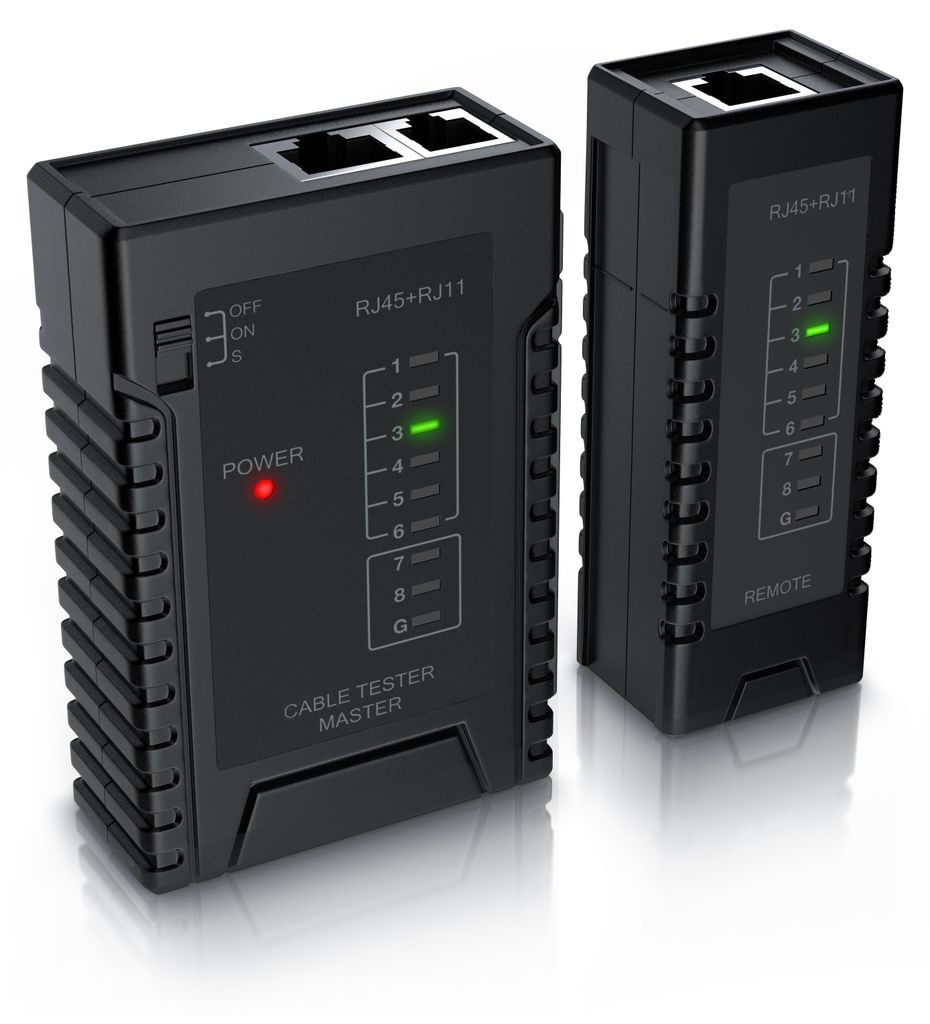 Tester per cavi di rete CSL per cavi RJ45 e RJ11 Test dei Immagine del prodotto 
