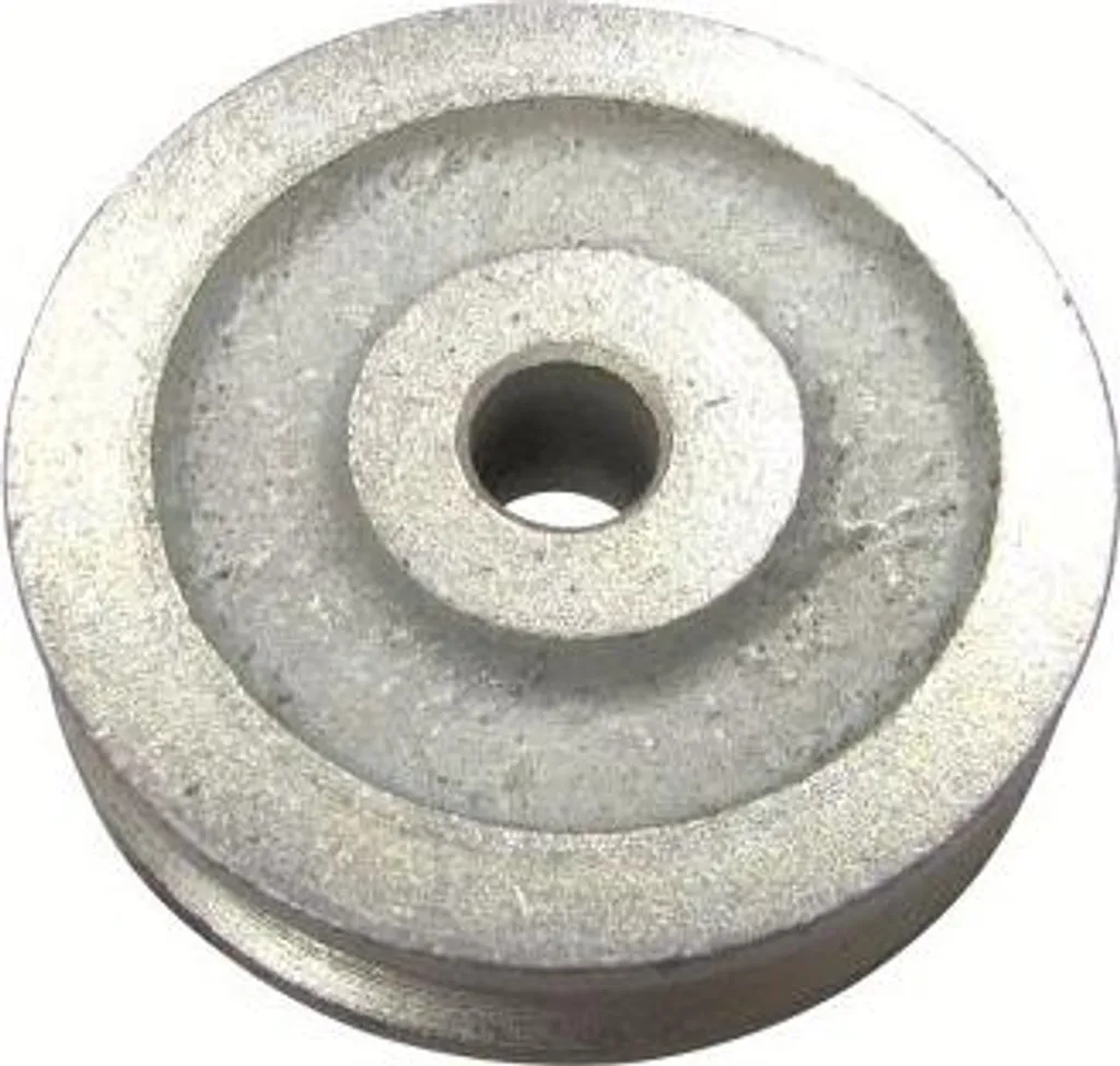 Carrucola in Acciaio Fuso 6x40 mm BL40-acciaio | Puleggia Professionale