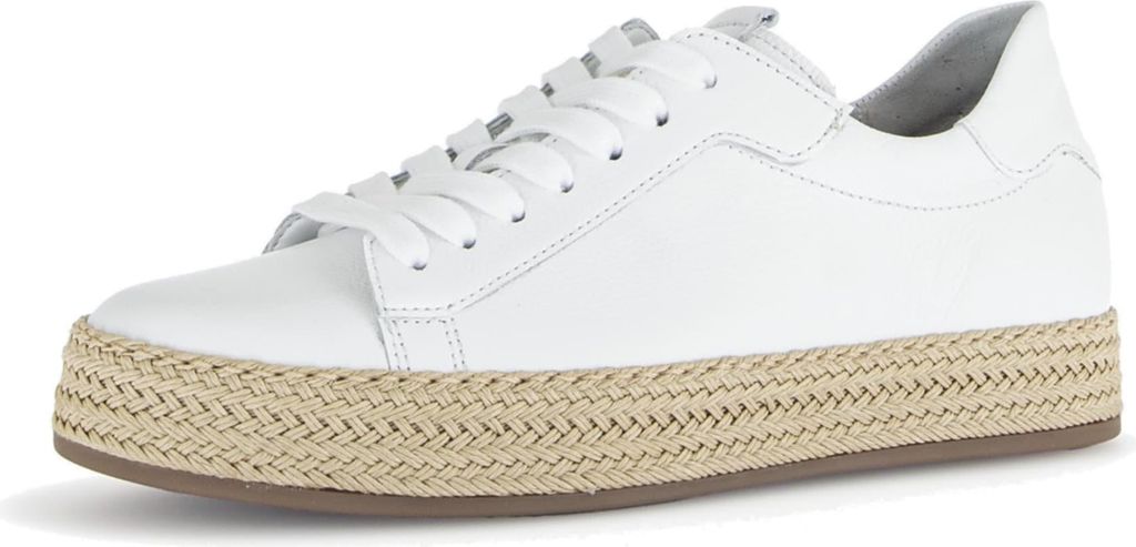 Gabor Espadrilles Schnürschuhe Damen 31393931393534 Weiß 37 EU