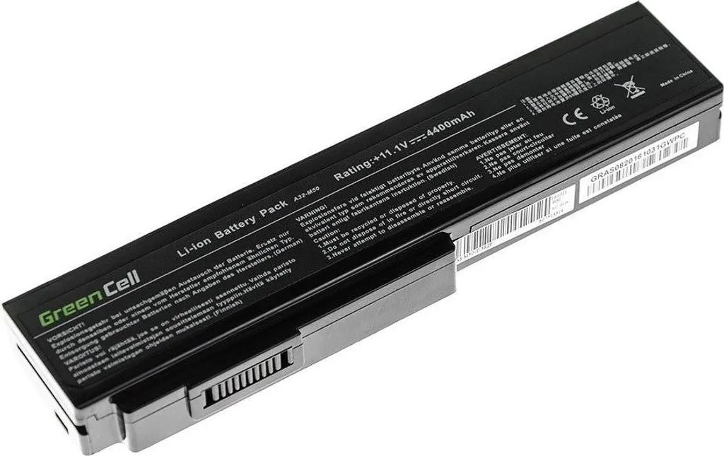 Batterie PC Portable pour Asus A32-M50 Lithium-ion 10,8V 4400mAh Noir