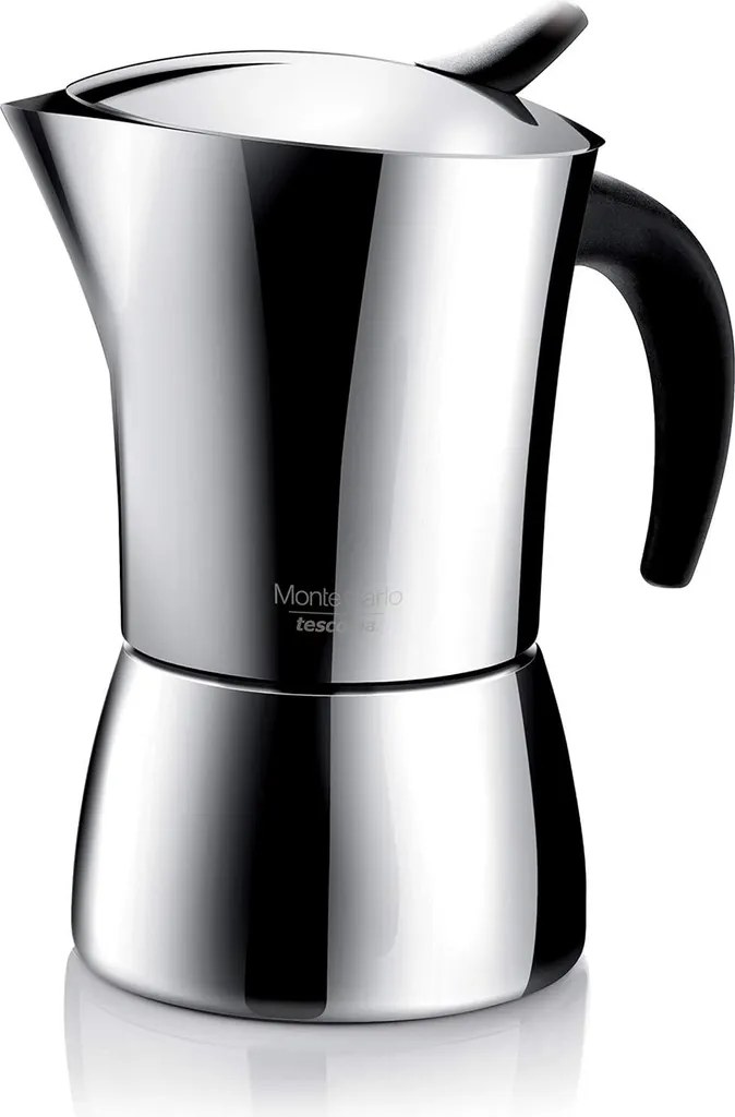 Cafetière Italienne Inox 6 Tasses pour Induction Tescoma Monte Carlo