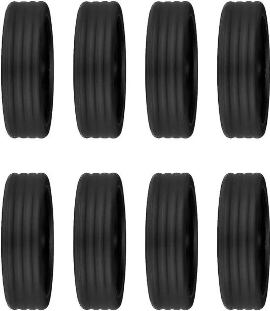 Housses pour porte-bagages robustes, set de 8 protections noires transport