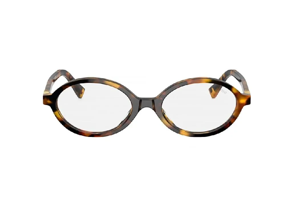 Lunettes Miu Miu MU 04ZS havane verres bleu-violet protection style