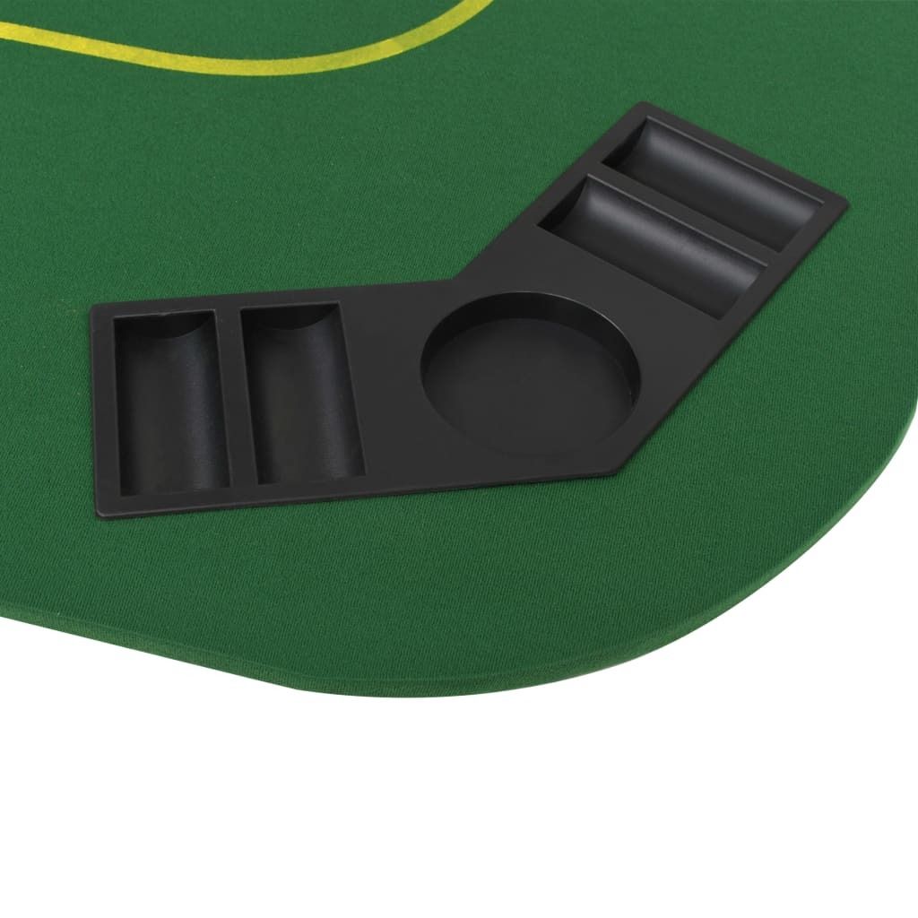 vidaXL Pokerový stůl pro 8 hráčů Skládací čtyřcestný Obrázek produktu 5