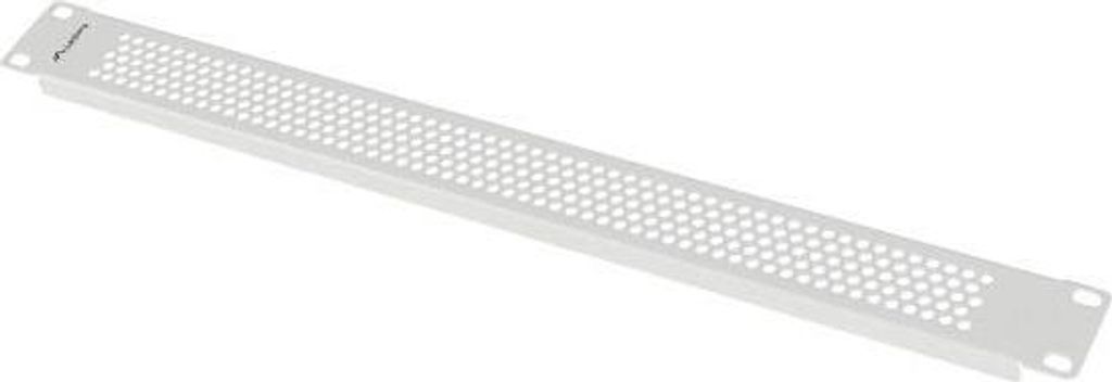 Abdeckplatte für Lanberg AK-1411-S 19" 1HE perforierte graue Gehäuse
